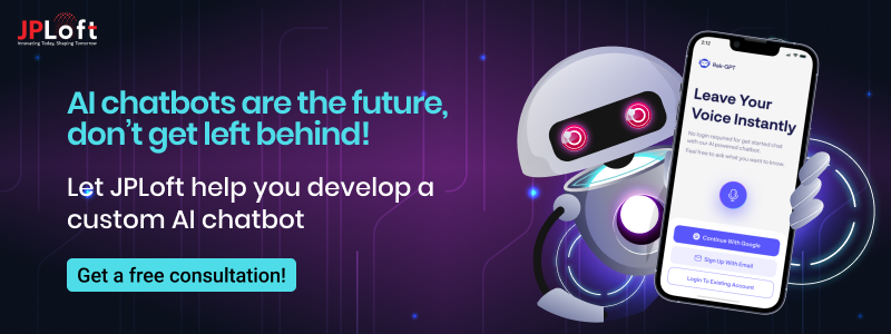 Create a AI Chatbot CTA